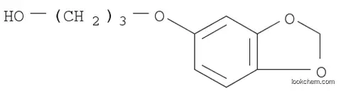 Molecular Structure of 247228-25-7 (3-(1,3-Benzodioxol-5-yloxy)-1-propanol)
